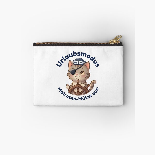Item preview, Cute Captain Cat - Vacation mode, sailor hat on! designed and sold by 1smillaundfiete.