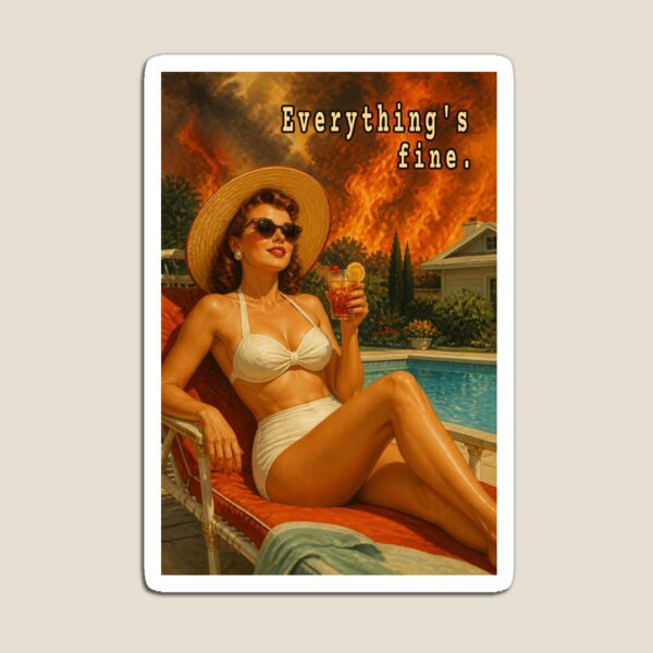 Item preview, Just lounge by the pool, everything's fine. designed and sold by Jason A. Clark.