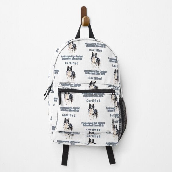 Item preview, Border Collie Stare Funny Dog Lover Watercolour Shirt designed and sold by NatureUnleashed.