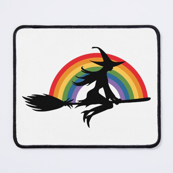 Item preview, Ride with Pride - LGBTQ Halloween Witch designed and sold by humnoo.
