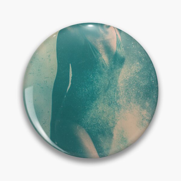 Item preview, Ethereal Woman in Water Splash & Mist | Elemental Pin-Up for Man Cave designed and sold by SynthSeduction.
