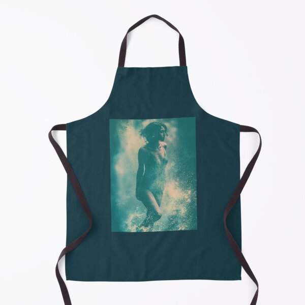 Item preview, Ethereal Woman in Water Splash & Mist | Elemental Pin-Up for Man Cave designed and sold by SynthSeduction.