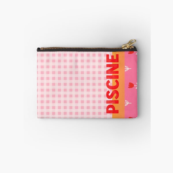 Item preview, Pink Vichy Pool Pattern Summer Holidays designed and sold by Le Chantier.