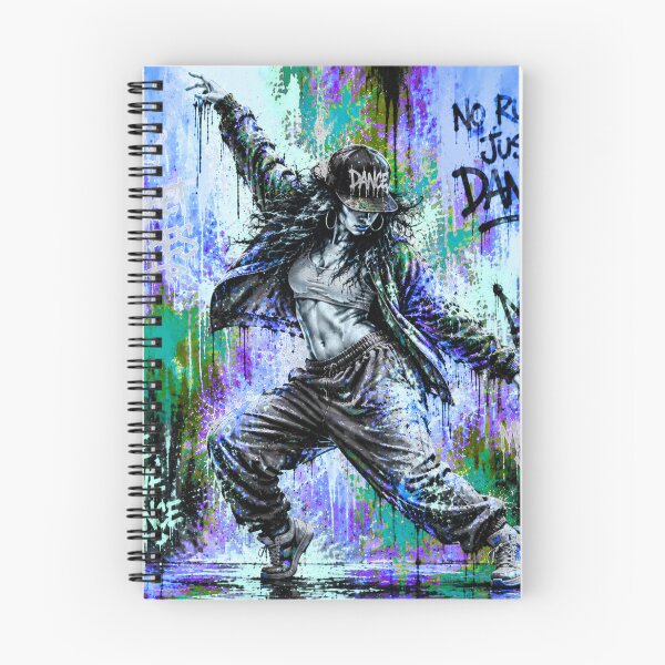 Item preview, Hip Hop Dancer Street Dance Graffiti Urban Art designed and sold by PetruArtDesigns.