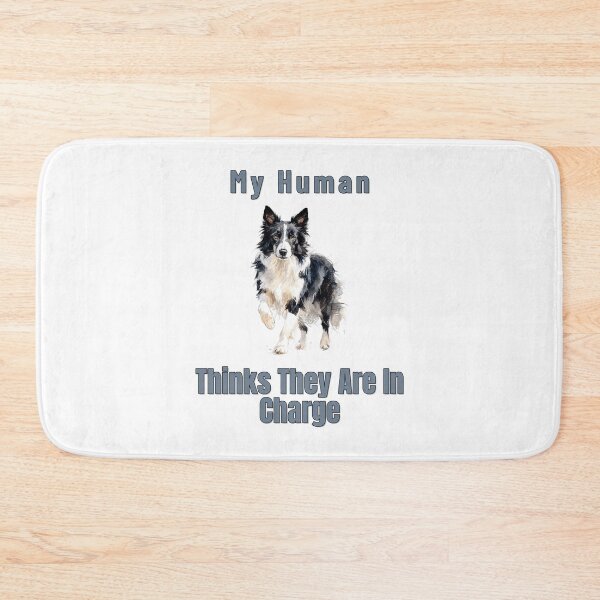 Item preview, Border Collie In Charge Funny Dog Owner Watercolour Shirt designed and sold by NatureUnleashed.