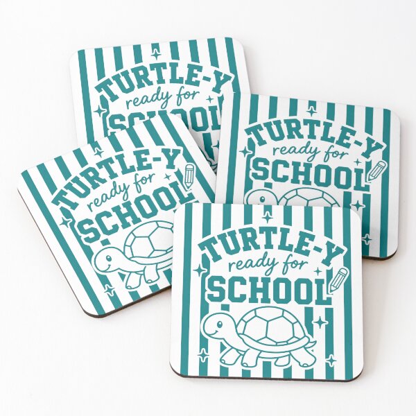 Item preview, Turtle-y Ready For School Cute Retro Shirt designed and sold by MOCH- ART.