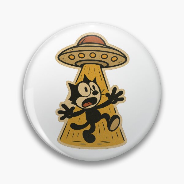 Item preview, CAT VINTAGE KIDNAPPED BY UFOS VINTAGE COMIC designed and sold by infinitearte.