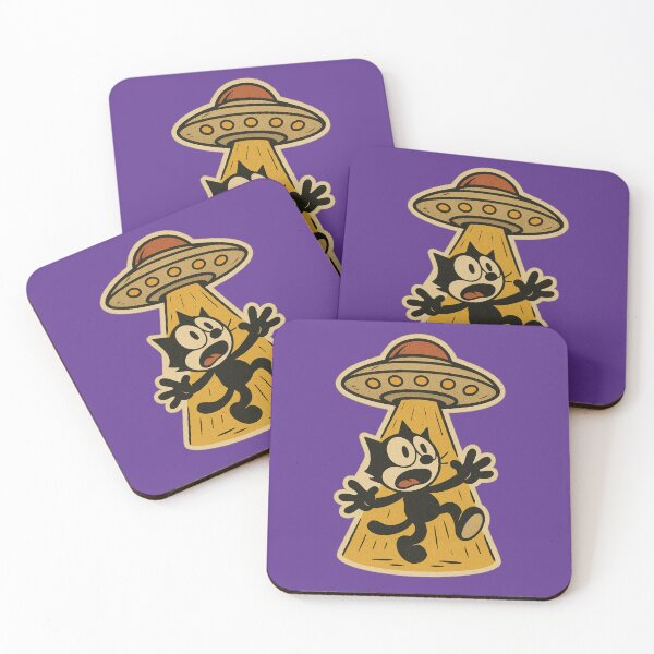 Item preview, CAT VINTAGE KIDNAPPED BY UFOS VINTAGE COMIC designed and sold by infinitearte.