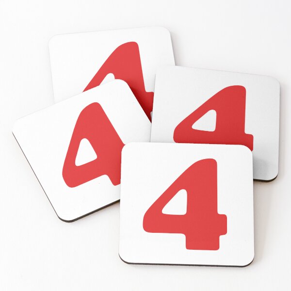 Item preview, Red Number Sets - 4 (Four)  designed and sold by Bad Zombie .