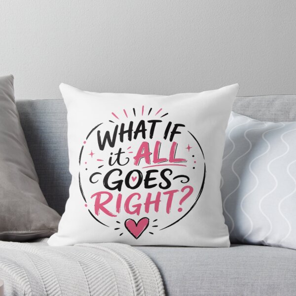 Item preview, What If It All Goes Right? Motivational Positive Thinking Inspiration designed and sold by RetroMini2026.