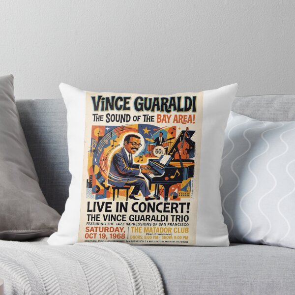 Item preview, Vince Guaraldi Live designed and sold by Theodor Decker.