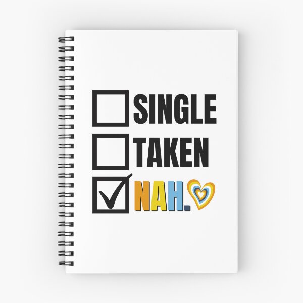 Item preview, Aroace Pride Relationship Status - Nah designed and sold by humnoo.