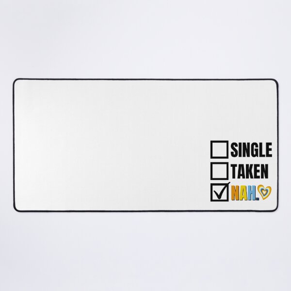 Item preview, Aroace Pride Relationship Status - Nah designed and sold by humnoo.