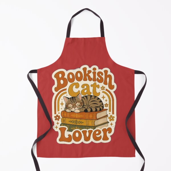 Item preview, Retro Bookish Cat Lover Reading Aesthetic designed and sold by Stickers Hub HUB.