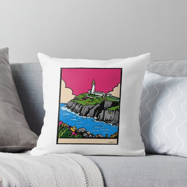Item preview, South Stack Lighthouse, North Wales l Original British Landmark Art | GWART designed and sold by GWARTGB.