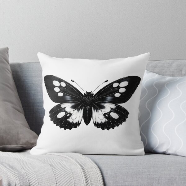 Item preview, Beautiful Black and White Butterfly Illustration designed and sold by AmirArtisanVibe.
