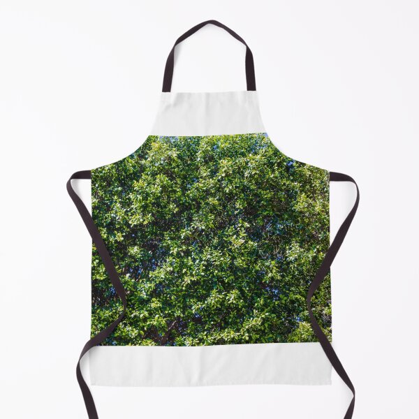Item preview, Lush Green Hedge Foliage Close-Up With Sunlit Leaves And Blue Sky Background For Garden designed and sold by Nmallia.