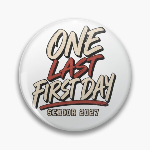 Item preview, One Last First Day Senior 2027 designed and sold by Doodle Souq.