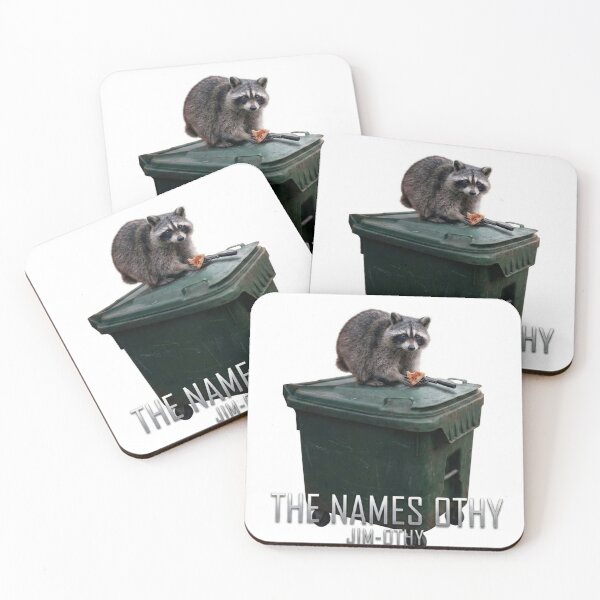 Item preview, Jimothy The Raccoon Funny Meme designed and sold by Unnecessary Necessities.