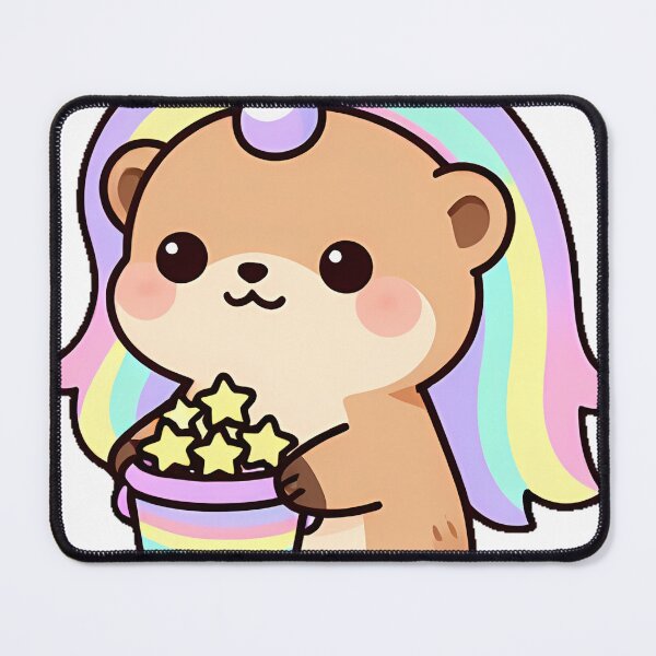Item preview, Unicorn Meerkat with Star Bucket designed and sold by pumsquare.