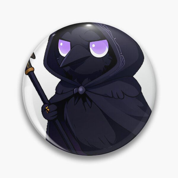 Item preview, Raven Reaper with Scythe designed and sold by IllumeInk.