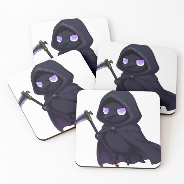 Item preview, Raven Reaper with Scythe designed and sold by IllumeInk.