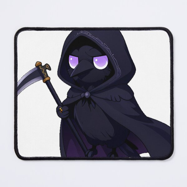 Item preview, Raven Reaper with Scythe designed and sold by IllumeInk.