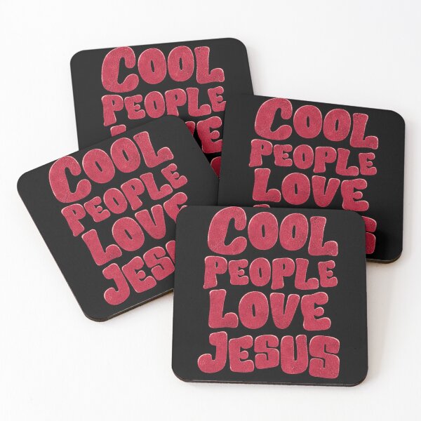 Item preview, Cool People Love Jesus — Retro Christian Streetwear Design designed and sold by TheSilmarillion.