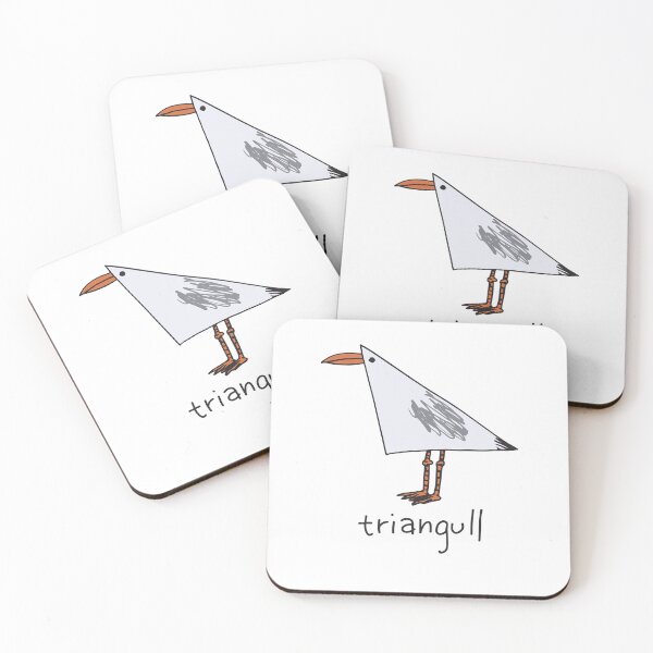 Item preview, Triangull Funny Seagull meme designed and sold by ellapaintcoast.
