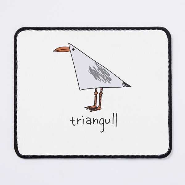 Item preview, Triangull Funny Seagull meme designed and sold by ellapaintcoast.
