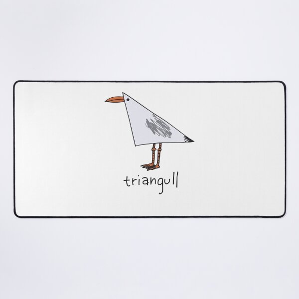 Item preview, Triangull Funny Seagull meme designed and sold by ellapaintcoast.