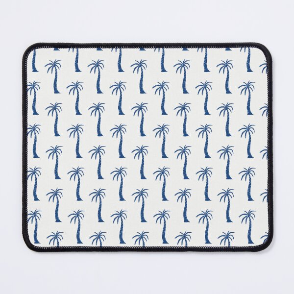 Item preview, Tropical Palm Trees in Navy Blue designed and sold by kalaauniverse_art_studio.
