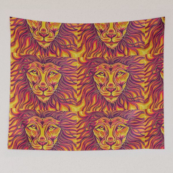 Item preview, Bright Boho Lion designed and sold by Oolaharts.