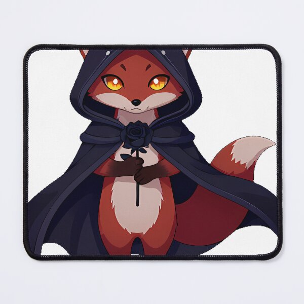 Item preview, Fox Reaper with Black Rose designed and sold by IllumeInk.