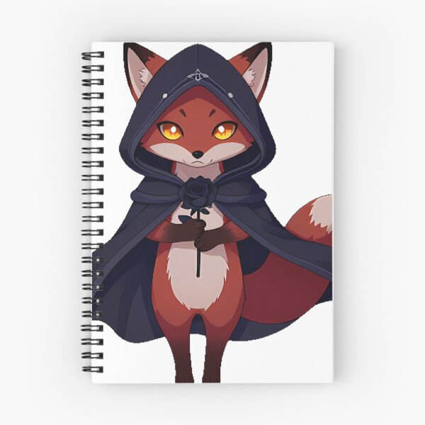 Item preview, Fox Reaper with Black Rose designed and sold by IllumeInk.