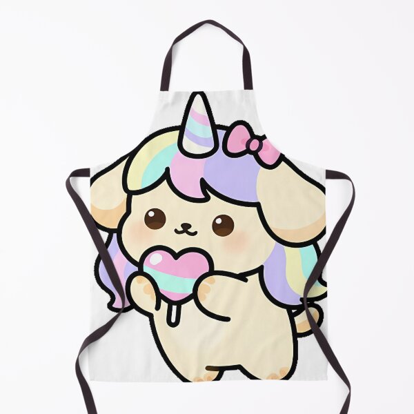 Item preview, Unicorn Puppy with Heart Lollipop designed and sold by pumsquare.