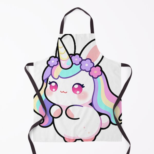 Item preview, Unicorn Bunny with Flower Crown designed and sold by pumsquare.
