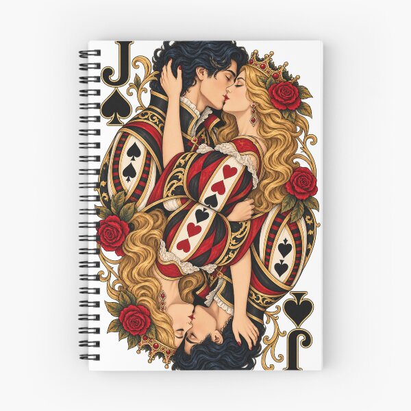 Item preview, Romantic Lovers Playing Card – Vintage Heart Couple Art designed and sold by ChicClicker.