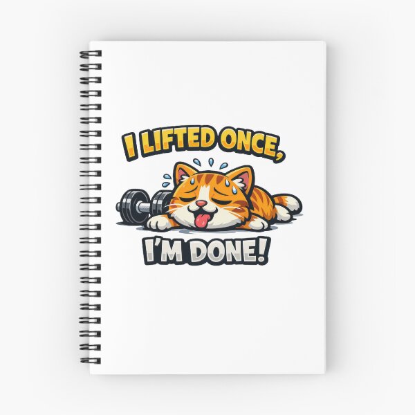 Item preview, Funny Gym Cat – Workout Complete, Nap Mode Activated - Sarcastic Gym Cat Lover Design designed and sold by AYACHI90.
