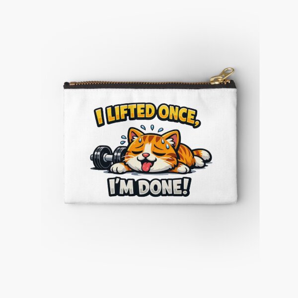 Item preview, Funny Gym Cat – Workout Complete, Nap Mode Activated - Sarcastic Gym Cat Lover Design designed and sold by AYACHI90.