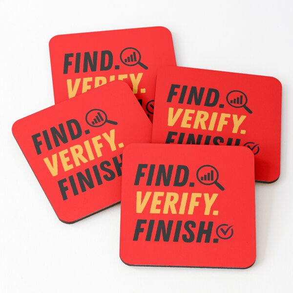 Item preview, Find Verify Finish CPA Audit Accounting Typography designed and sold by FCA SIR MERCH .