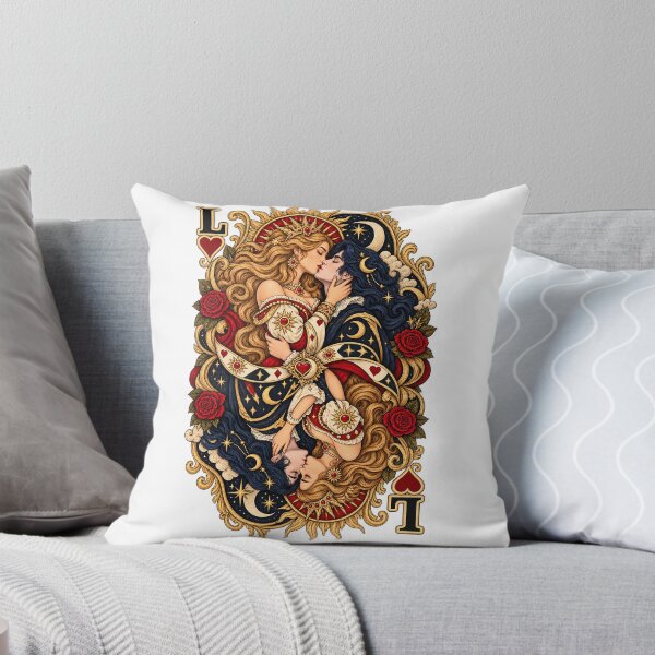 Item preview, Sun and Moon Lovers – Celestial Romantic Playing Card designed and sold by ChicClicker.