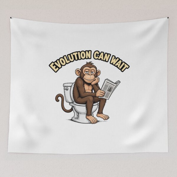 Item preview, EVOLUTION CAN WAIT designed and sold by The best online style shop.