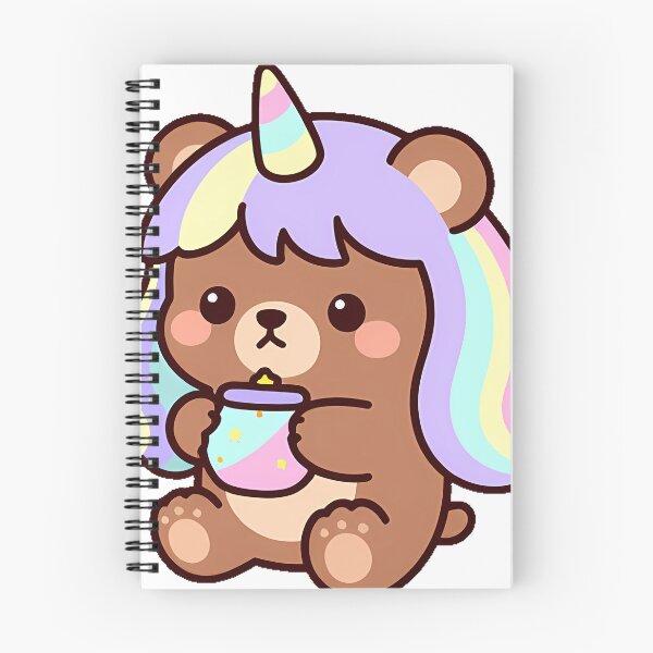 Item preview, Unicorn Bear Cub with Honey Star Jar designed and sold by pumsquare.
