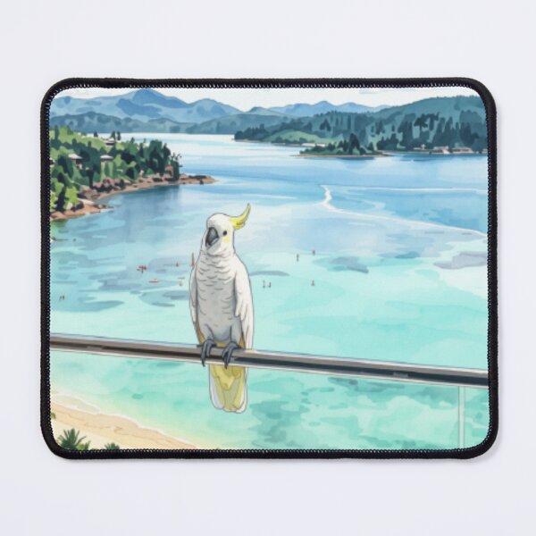 Item preview, Hamilton Island Cockatoo designed and sold by SunshineSales.