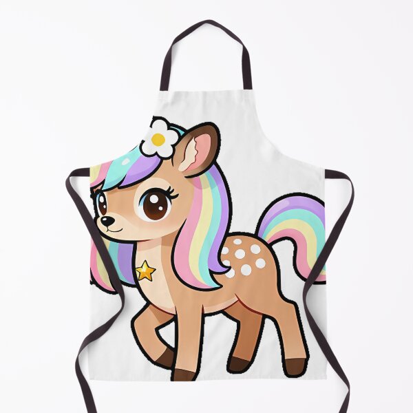 Item preview, Unicorn Fawn with Daisy Crown designed and sold by pumsquare.