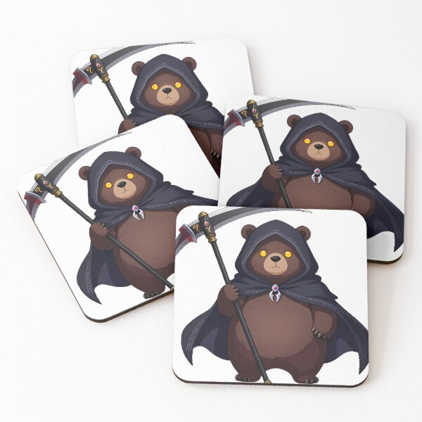 Item preview, Grizzly Bear Reaper with Scythe designed and sold by IllumeInk.