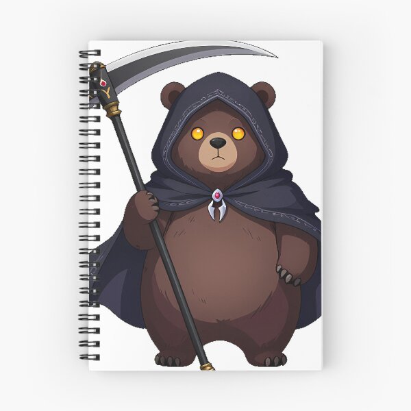 Item preview, Grizzly Bear Reaper with Scythe designed and sold by IllumeInk.