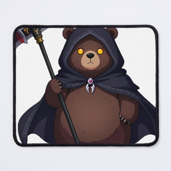 Item preview, Grizzly Bear Reaper with Scythe designed and sold by IllumeInk.