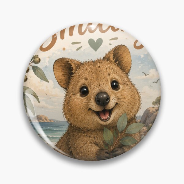 Item preview, Happy Quokka Keep Smiling Cute Australian Wildlife designed and sold by CartRex.